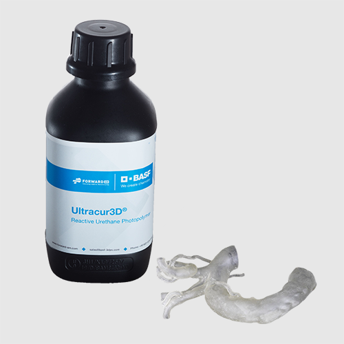 Ultracur3D Flexible UV Resin FL 60 - 1 kg - Clear