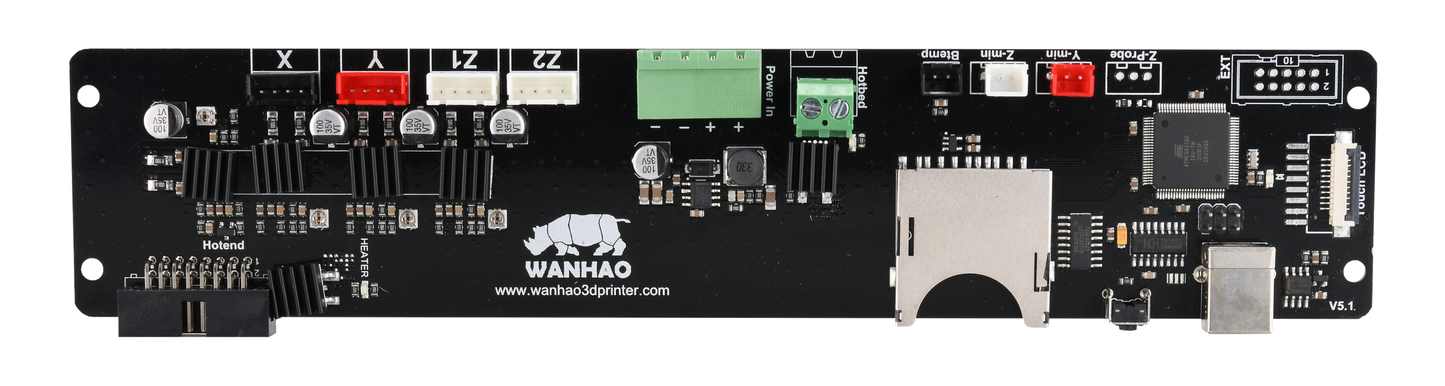 Wanhao mainboard to Duplicator i3 Plus V5.2