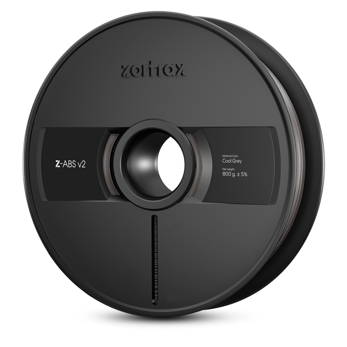 Zortrax Z-ABS v2 filament - 1,75mm - 800g - Cool Grey