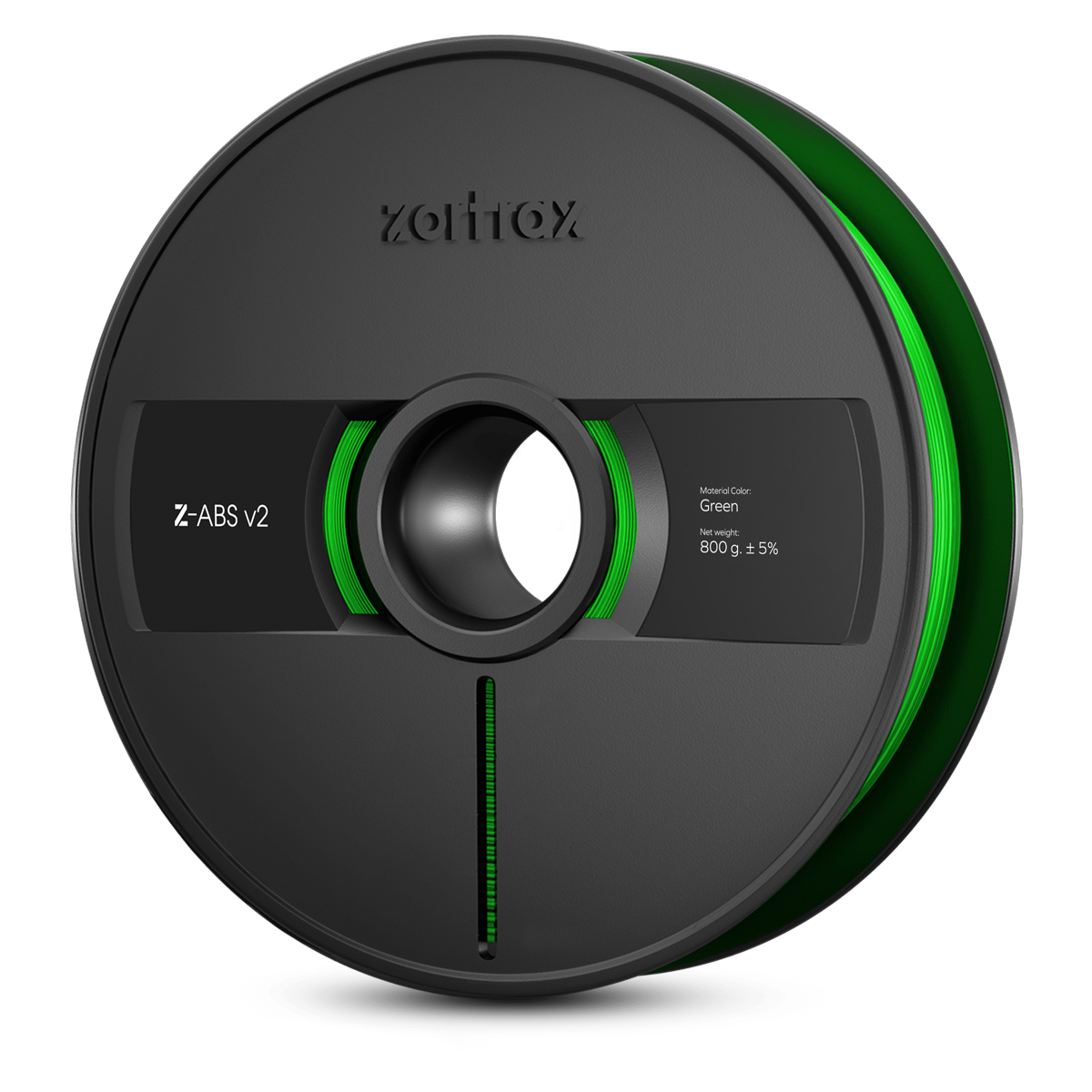 Zortrax Z-ABS v2 filament - 1,75mm - 800g - Green