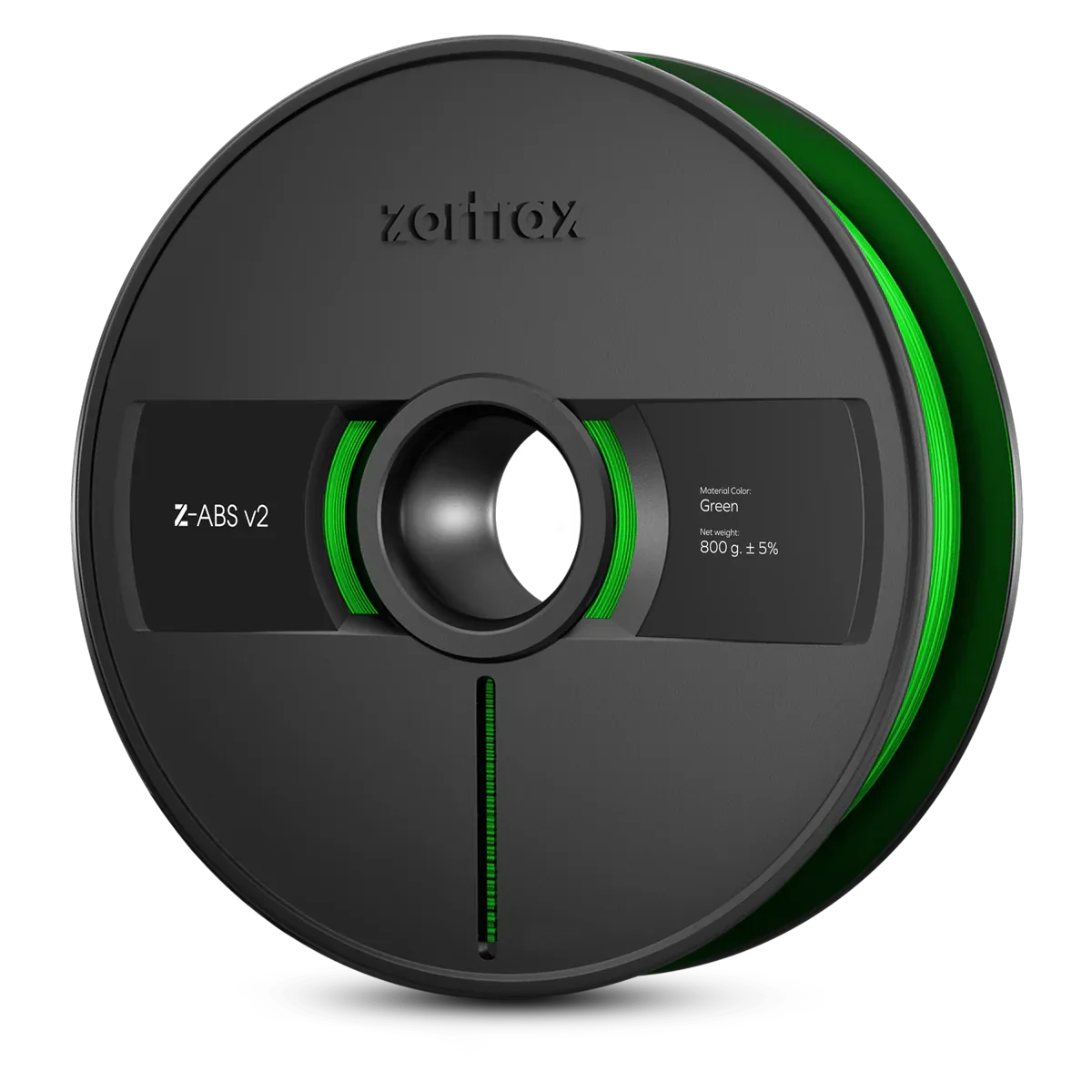 Zortrax Z-ABS v2 filament - 1,75mm - 800g - Green - PremiumHobby