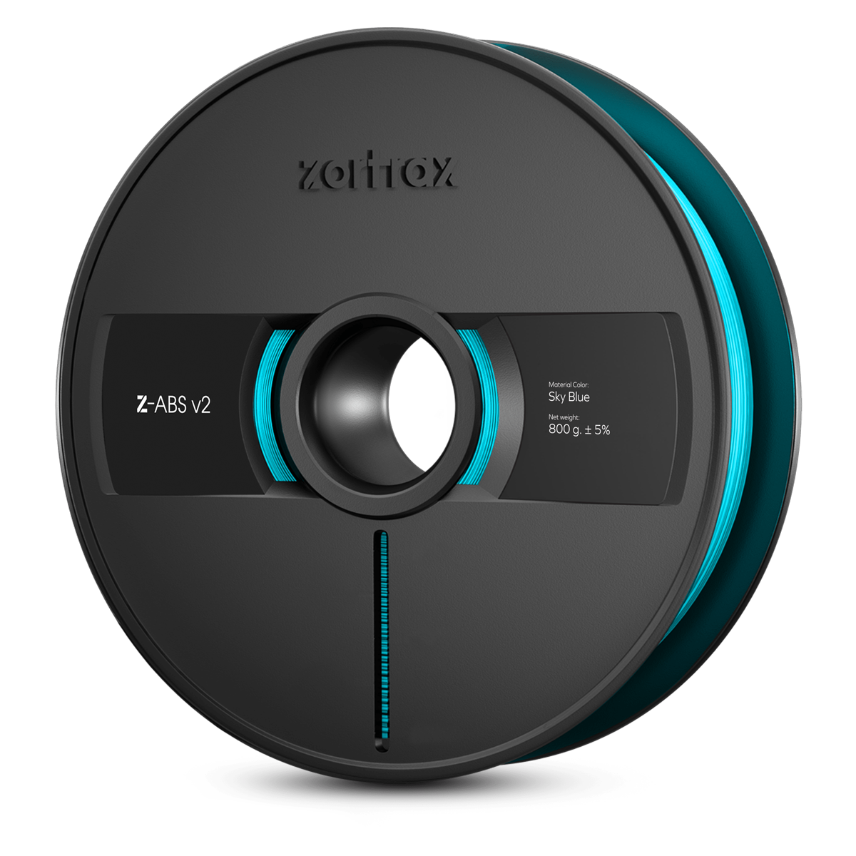 Zortrax Z-ABS v2 filament - 1,75mm - 800g - Sky Blue