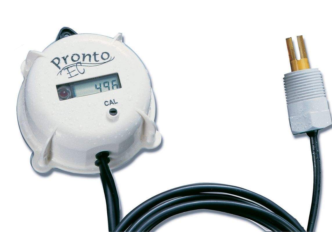 HI983307 EC Monitor bis 9.99 mS mit LED-Alarm und Inline-Sonde PRONTO EC-Hanna Instruments-Hanna Instruments Wasseranalyse