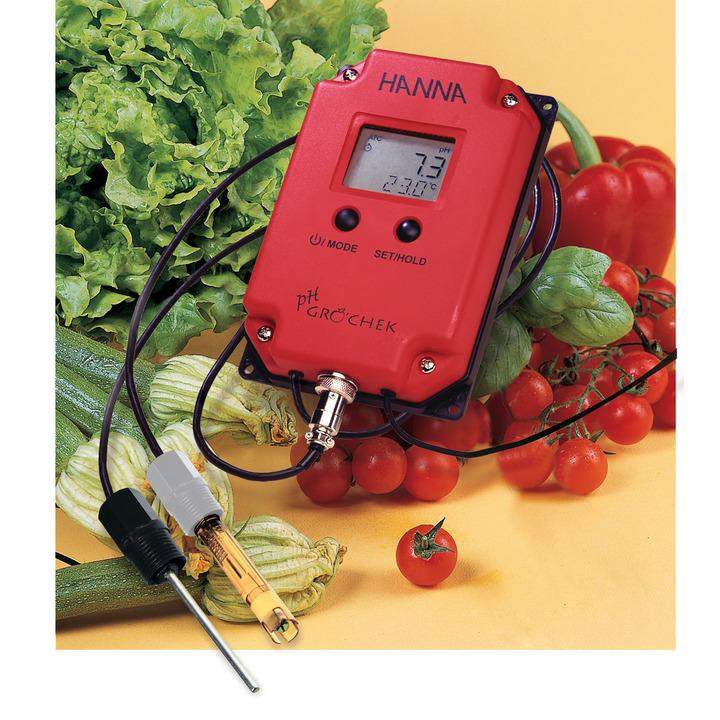 HI991401 pH/°C-Monitor mit Elektrode, ATC - pH GRO'CHEK-Hanna Instruments-Hanna Instruments Wasseranalyse