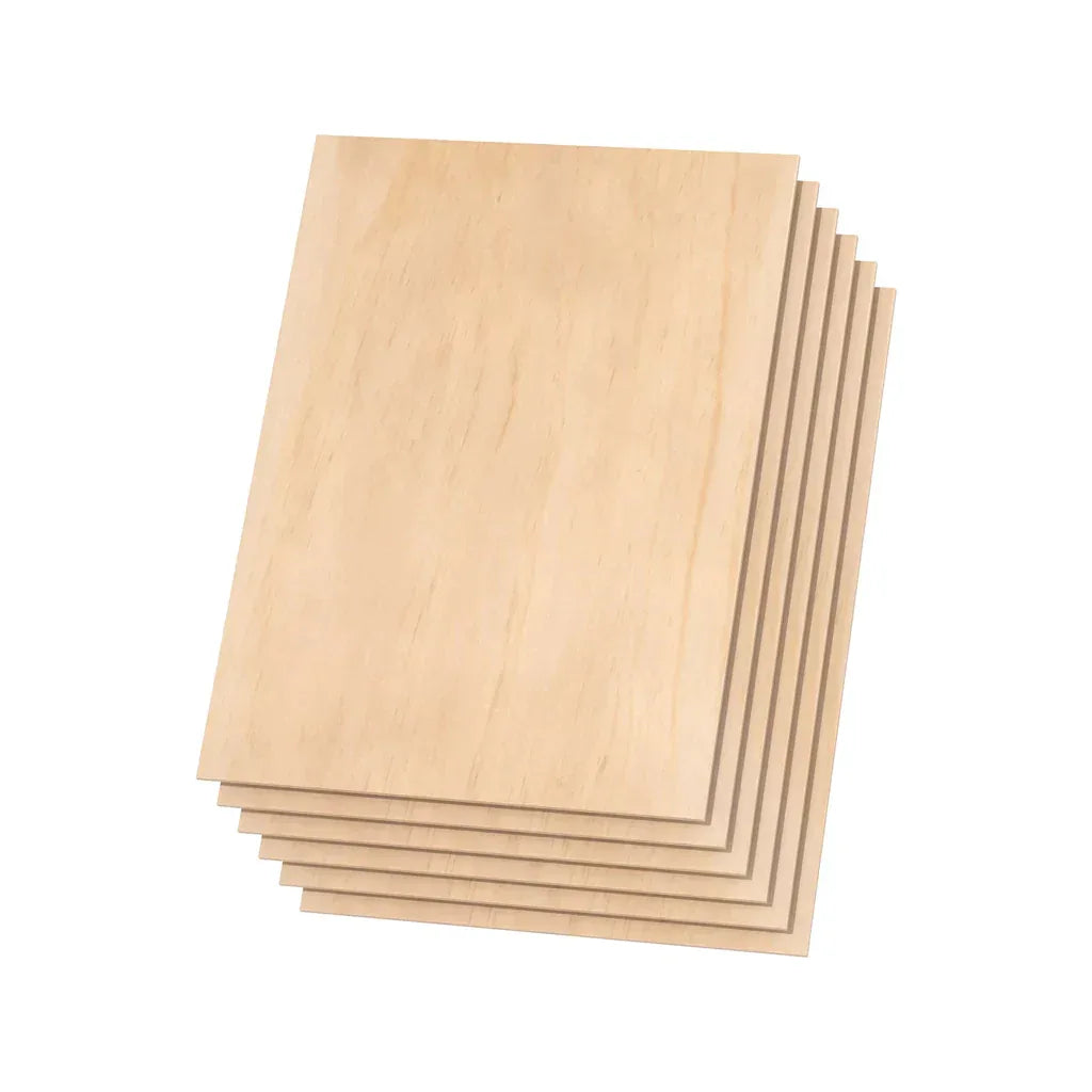 xTool 3 mm Pine Plywood (6-Pack) - PremiumHobby