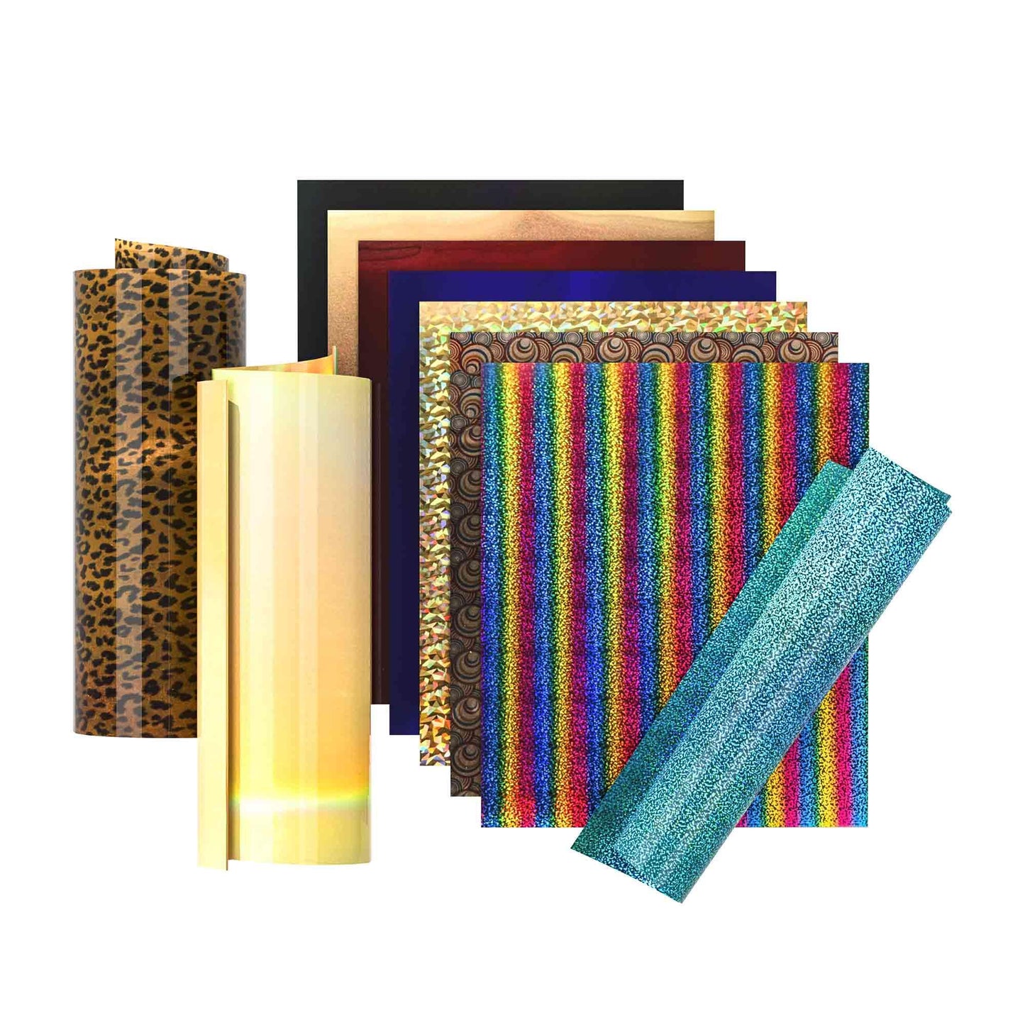 xTool Hologram Heat Transfer Vinyl - 10-pack - PremiumHobby