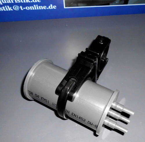 Schalldämpfer Typ mit 3 Anschlüssen - Typ 200/300