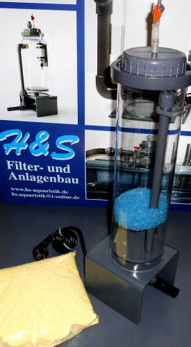 Schwefel/Nitrat Filter - Typ - 110-F1000 bis 1000 l, inkl. 1kg Schwefelgranulat