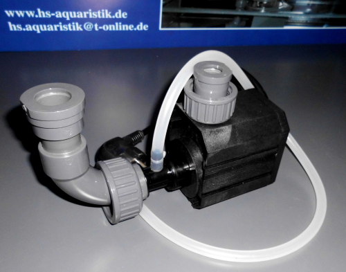 Abschäumerpumpe A-F2000 aussen inkl. Anschlüsse