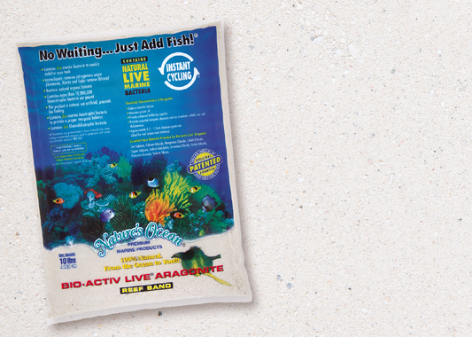 Natural White Aragonite Live Sand 0,1-0,5mm  4,54kg