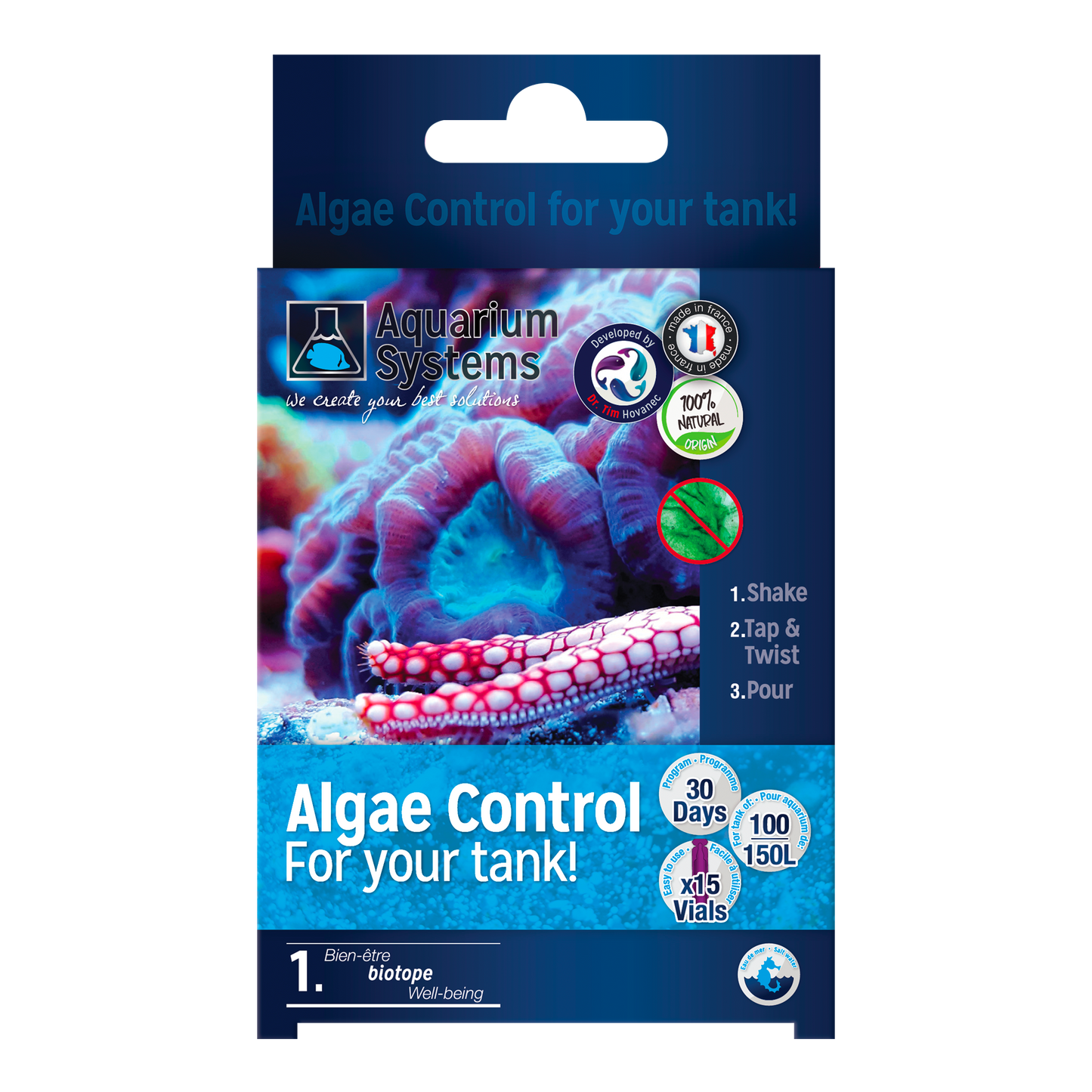 PROGRAMM ALGAE CONTROL MARINE
