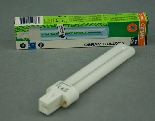 Osram  9 Watt Dulux blau