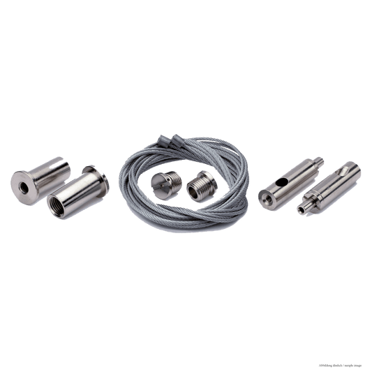 HÄNGESYSTEM E (Y-460 MM) - STUFENLOS IN HÖHE UND NEIGUNG VERSTELLBAR