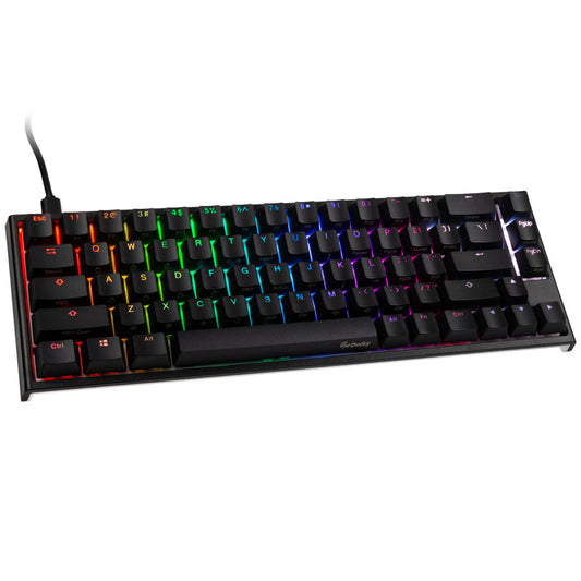Ducky One 2 SF Gaming Tastatur, MX-Red, RGB LED - schwarz (US)