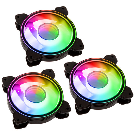 Aerocool Mirage 12 Pro ARGB LED Lüfter, 3er Pack inkl. Controller - 120mm