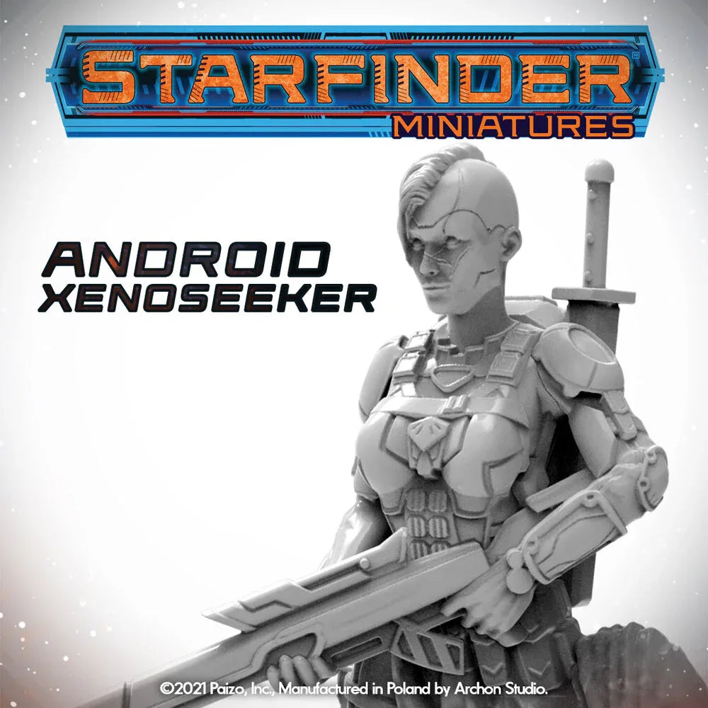 Masters of the Universe Miniatures: ANDROID XENOSEEKER - PremiumHobby