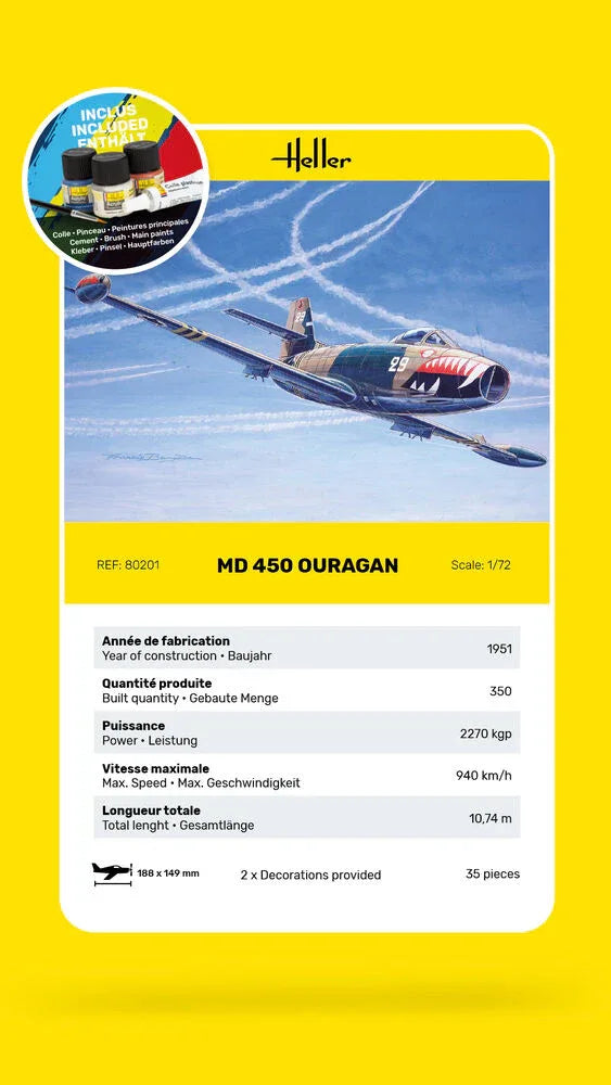 STARTER KIT MD 450 Ouragan - PremiumHobby