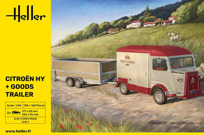 Citroen HY + Goods Trailer