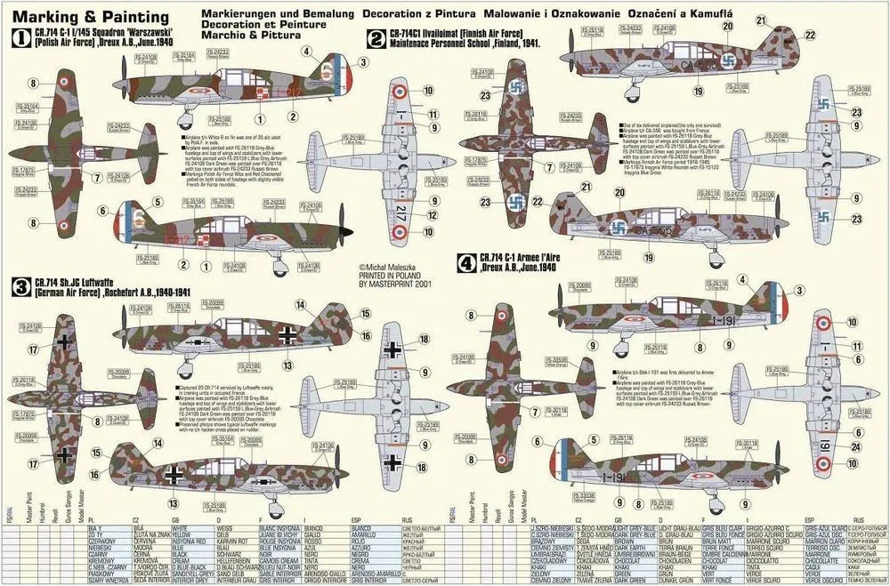Cr.714 C1 1/145 Varsovie - PremiumHobby