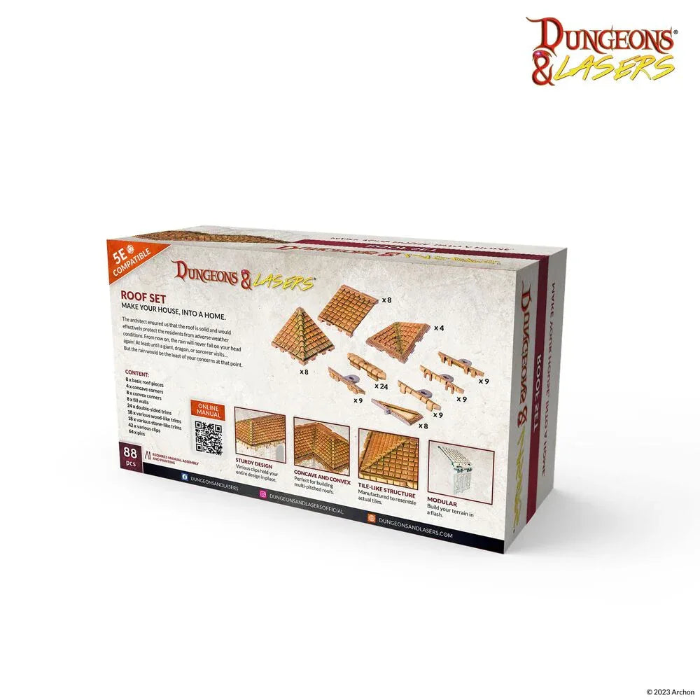 Dungeons & Lasers Expansion Set: ROOF SET - PremiumHobby