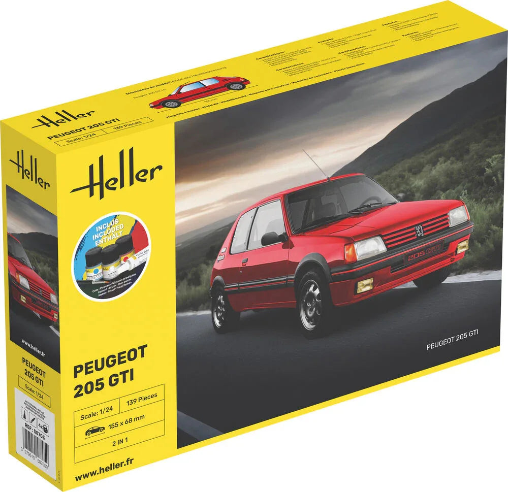 STARTER KIT Peugeot 205 GTI - PremiumHobby