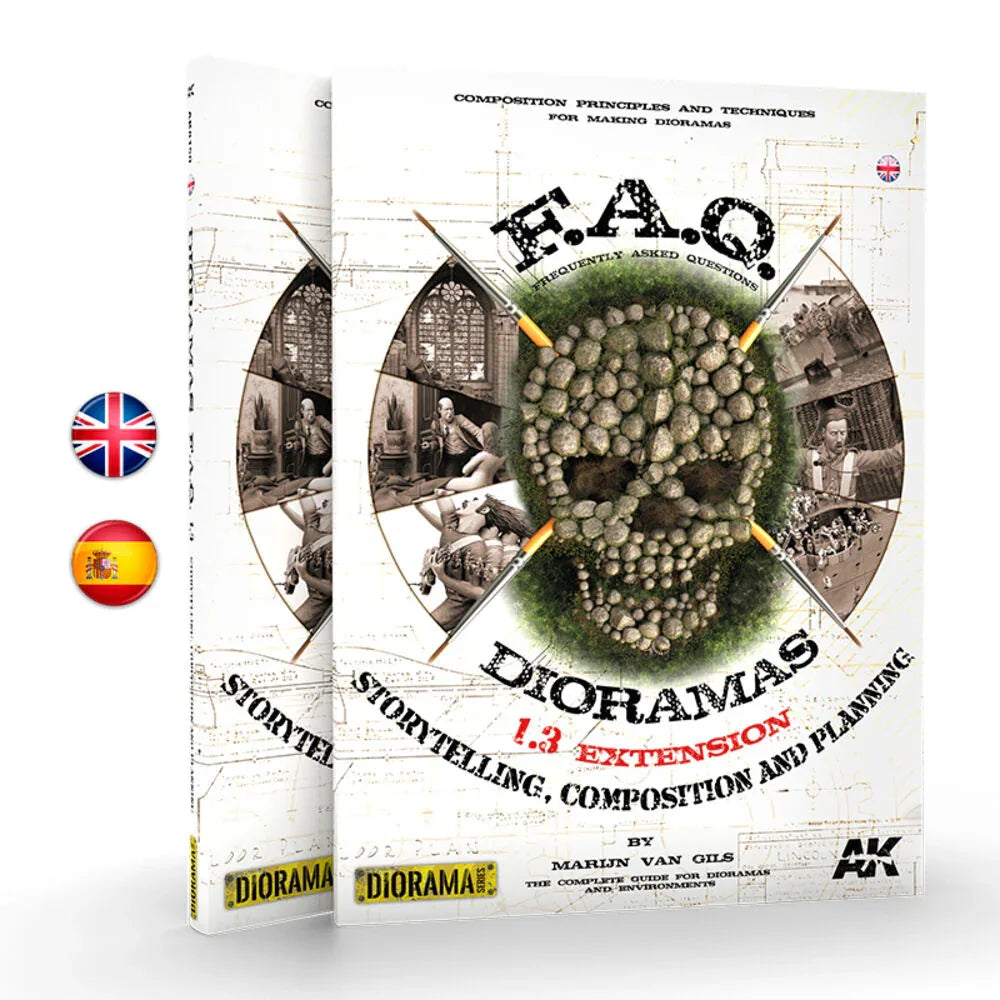 DIORAMAS F.A.Q. 1.3 EXTENSION. Historia, Composición y Planificación - Spanish - PremiumHobby