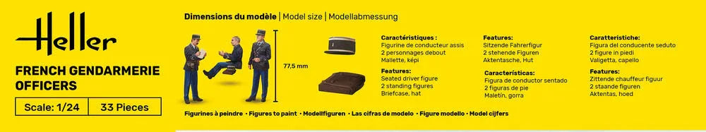STARTER KIT French Gendarmerie Officers - PremiumHobby