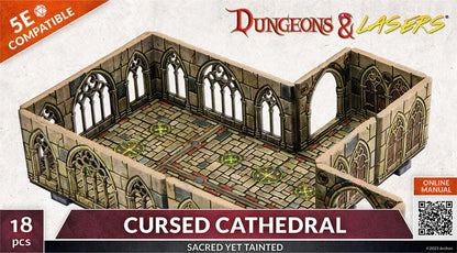 Dungeons & Lasers Expansion Set: CURSED CATHEDRAL - PremiumHobby
