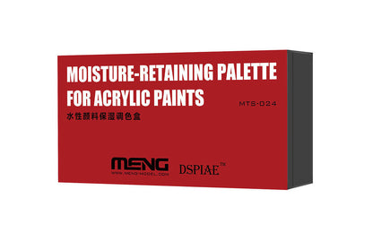 Moisture-Retaining Palette for Acrylic Paints