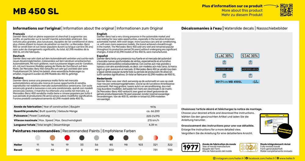 STARTER KIT MB 450 SL