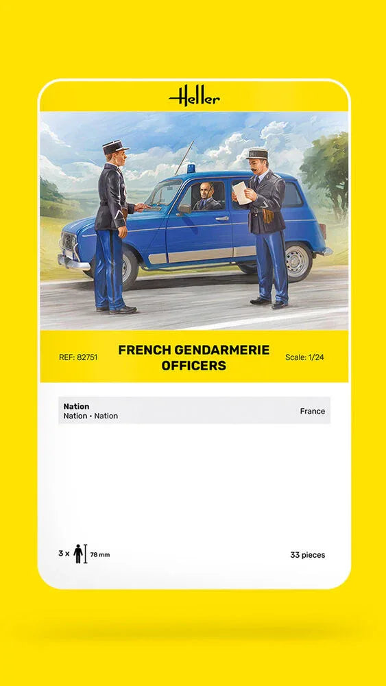 French Gendarmerie Officers - PremiumHobby