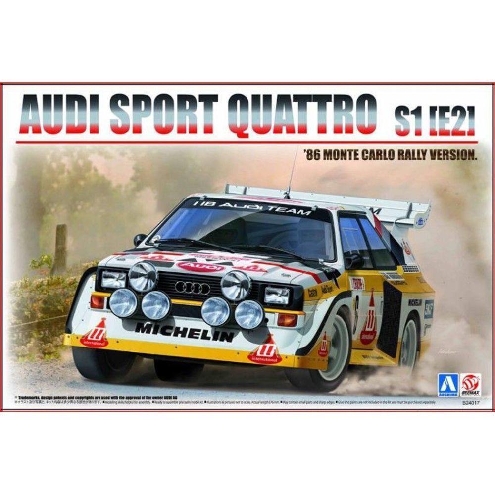 Audi Sport Quattro S1(E2) '86 Monte Carlo Rally Ver.