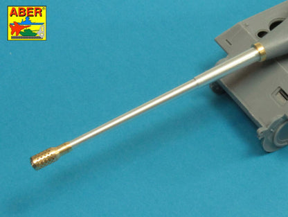 10,5cm KwK L/70 barrel with perforated muzzle brake for German Pz.Kpfw. VII Löwe or VK 7201(K)