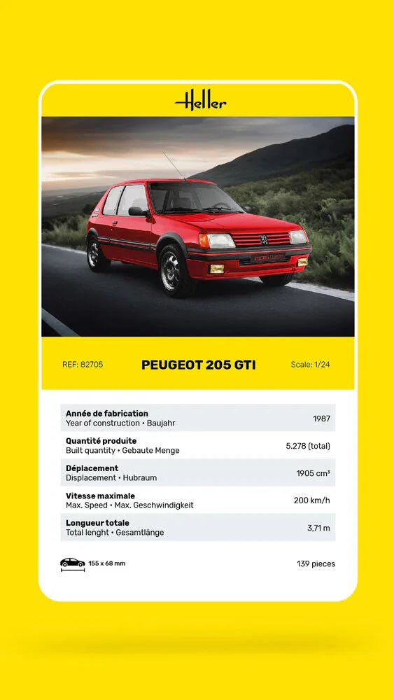 Peugeot 205 GTI - PremiumHobby