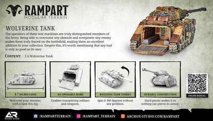 Modular Terrain: WOLVERINE TANK - PremiumHobby