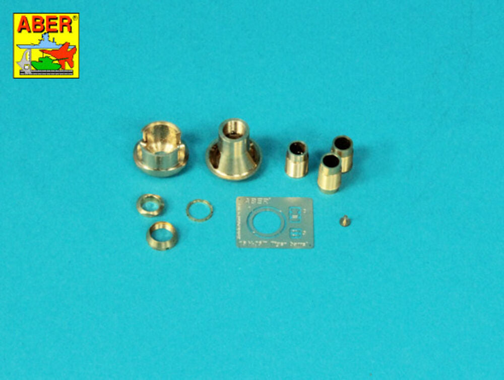 Late muzzle brake to barrels in Pz.IVH; Stug.IIIG or PaK 40