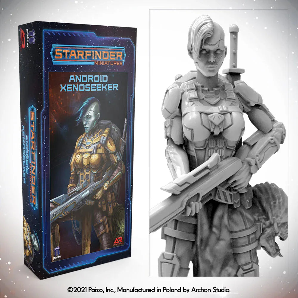 Masters of the Universe Miniatures: ANDROID XENOSEEKER - PremiumHobby