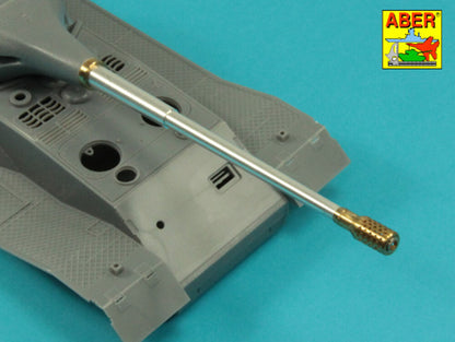 10,5cm KwK L/70 barrel with perforated muzzle brake for German Pz.Kpfw. VII Löwe or VK 7201(K)