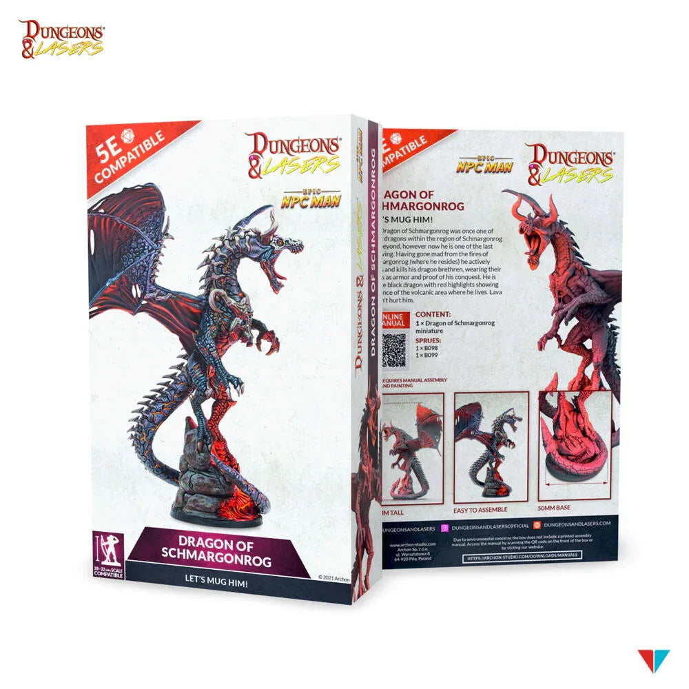 Dungeons & Lasers Dragons: DRAGON OF SCHMARGONROG - PremiumHobby