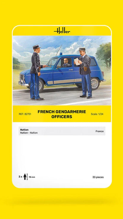 French Gendarmerie Officers - PremiumHobby