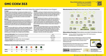 STARTER KIT GMC CCKW 353 - PremiumHobby