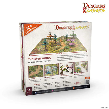 Dungeons & Lasers Starter Set: THE ELVEN WOODS - PremiumHobby