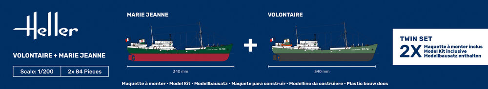 STARTER KIT Twin Set Volontaire + Marie Jeanne