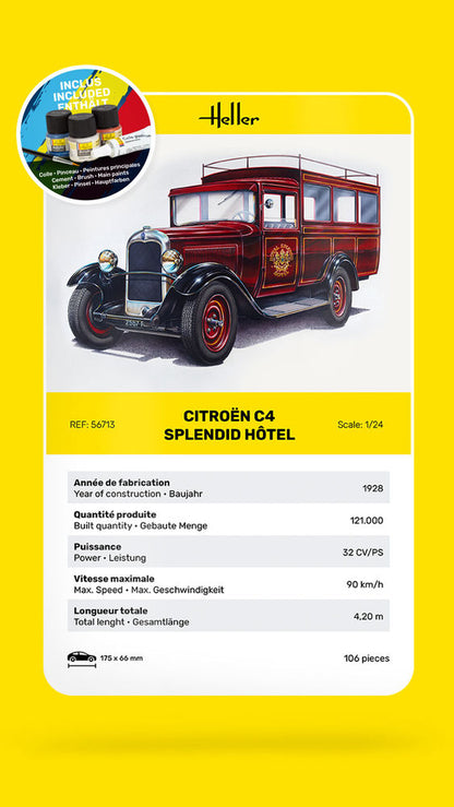 STARTER KIT Citroen C4 "Splendid Hotel"