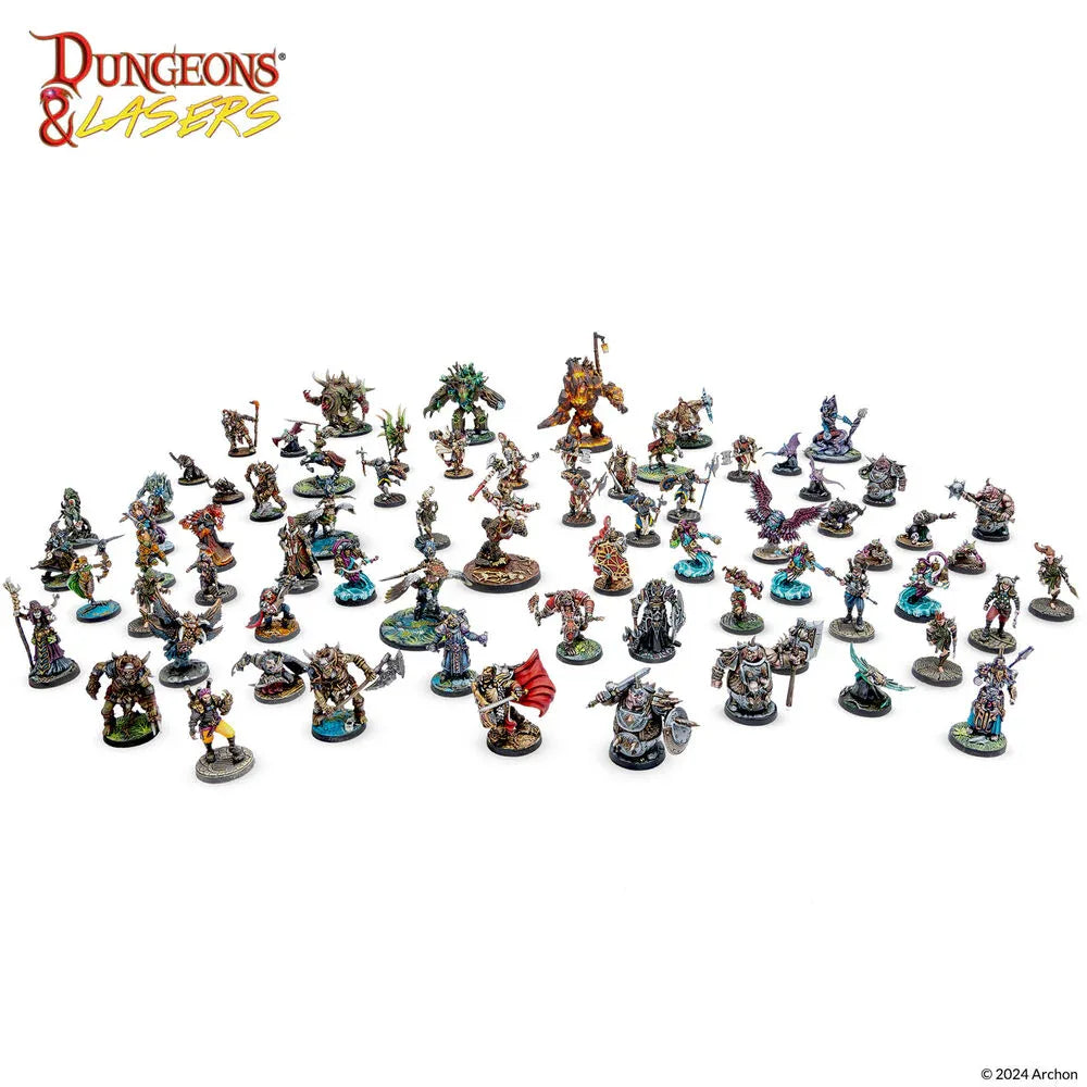 Dungeons & Lasers Miniatures: DEUSLAIR: CORE SET - PremiumHobby