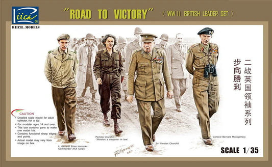 WWII Britis Leader set(ROAD TO VICTORY)