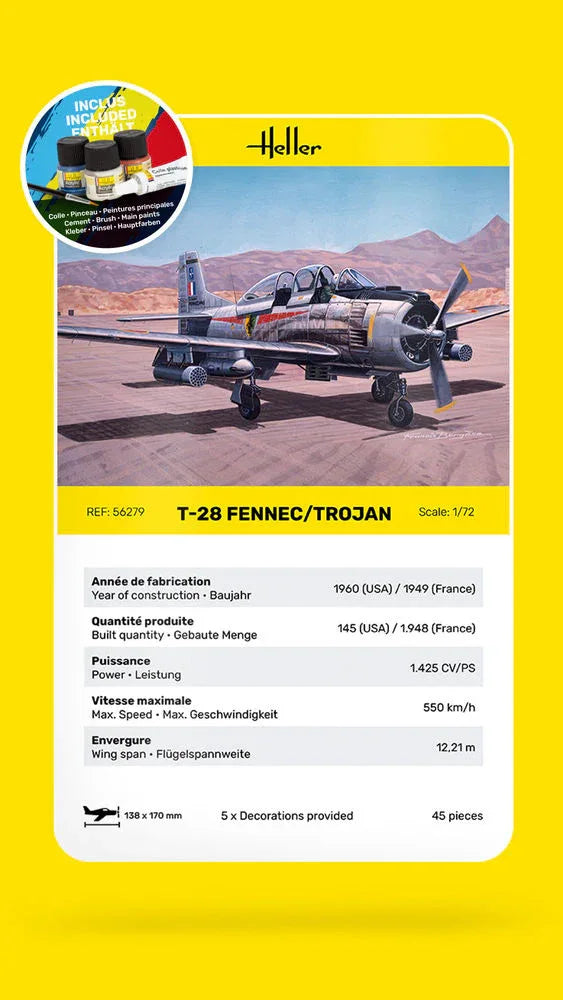 STARTER KIT T-28 Fennec / Trojan - PremiumHobby