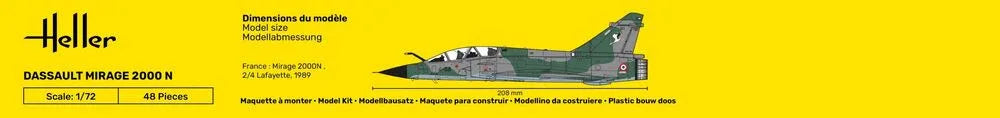 STARTER KIT Mirage 2000 N - PremiumHobby