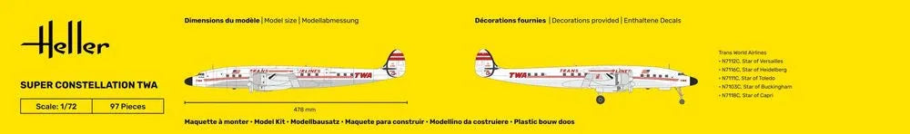Super Constellation TWA - PremiumHobby