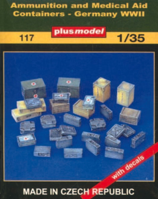 Munitions- und Medizinbehälter WW II